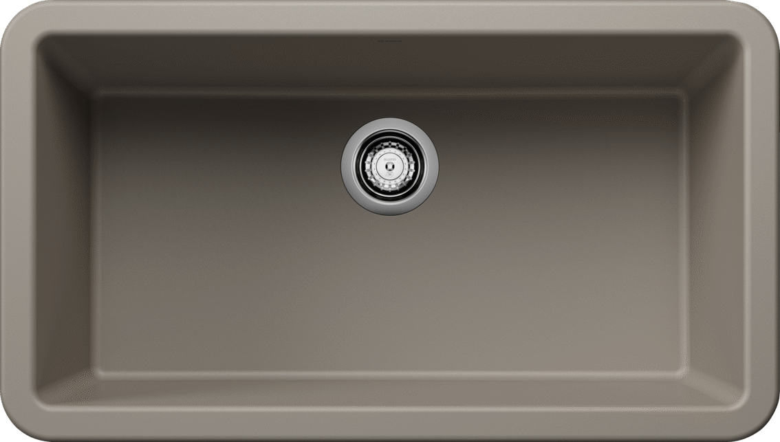 Blanco Ikon 33 Single Bowl Undermount Apron Front Silgranit Kitchen Sink