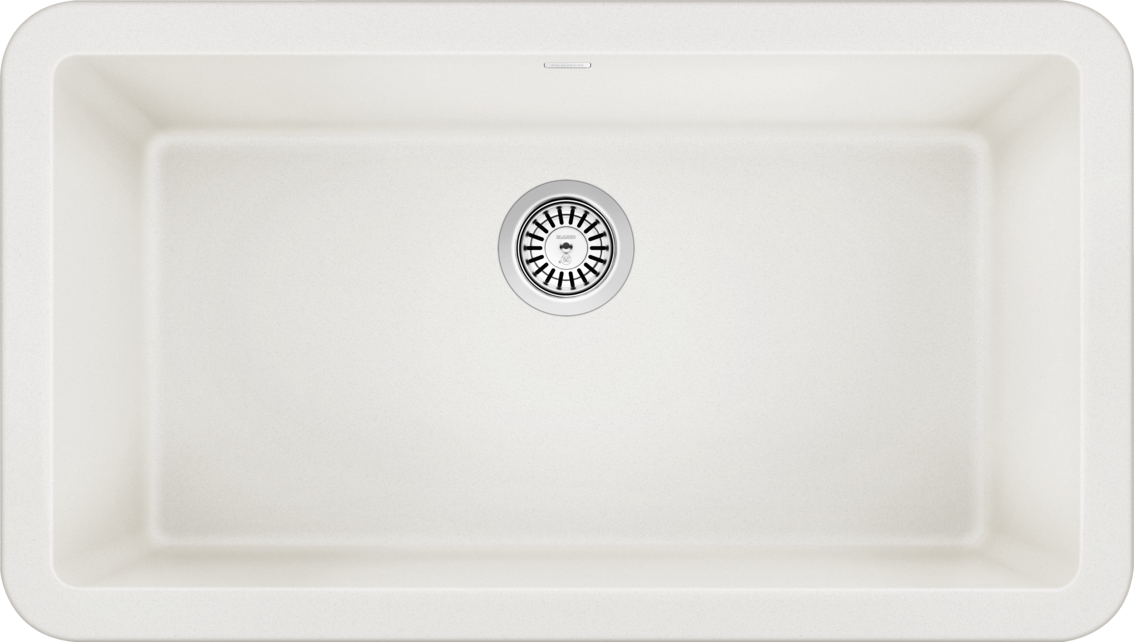 Blanco Ikon 33 Single Bowl Undermount Apron Front Silgranit Kitchen Sink