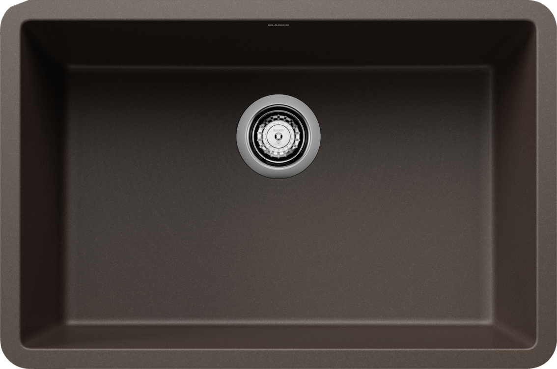 Blanco Precis 27 Single Bowl Undermount Kitchen Sink - Cafe