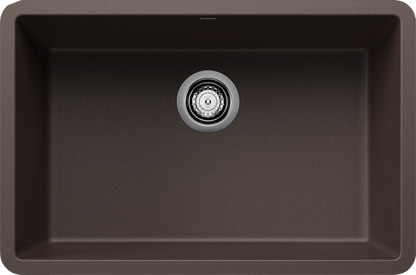 Blanco Precis 27 Single Bowl Undermount Kitchen Sink - Cafe