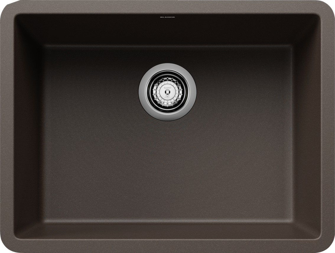 Blanco Precis 24 Single Bowl Undermount Kitchen Sink - Cafe