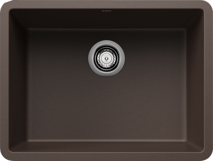 Blanco Precis 24 Single Bowl Undermount Kitchen Sink - Cafe