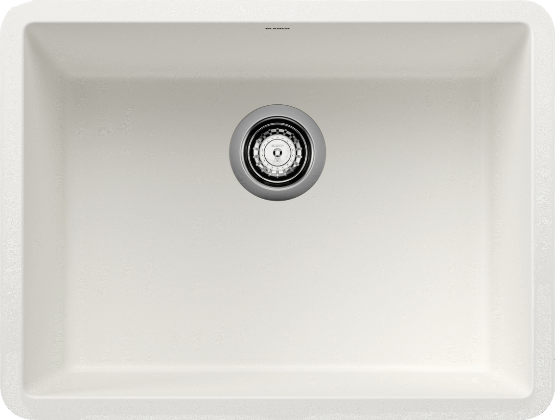 Blanco Precis 24 Single Bowl Undermount Kitchen Sink - White