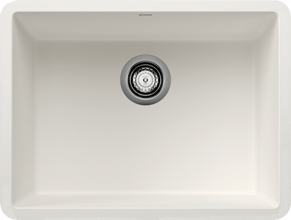 Blanco Precis 24 Single Bowl Undermount Kitchen Sink - White