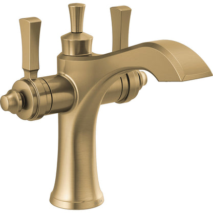 Delta Dorval Two Handle Single Hole Monoblock Bathroom Faucet - 856
