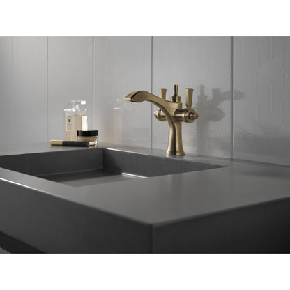 Delta Dorval Two Handle Single Hole Monoblock Bathroom Faucet - 856