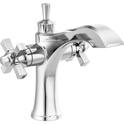 Delta Dorval Two Handle Single Hole Monoblock Bathroom Faucet - 857