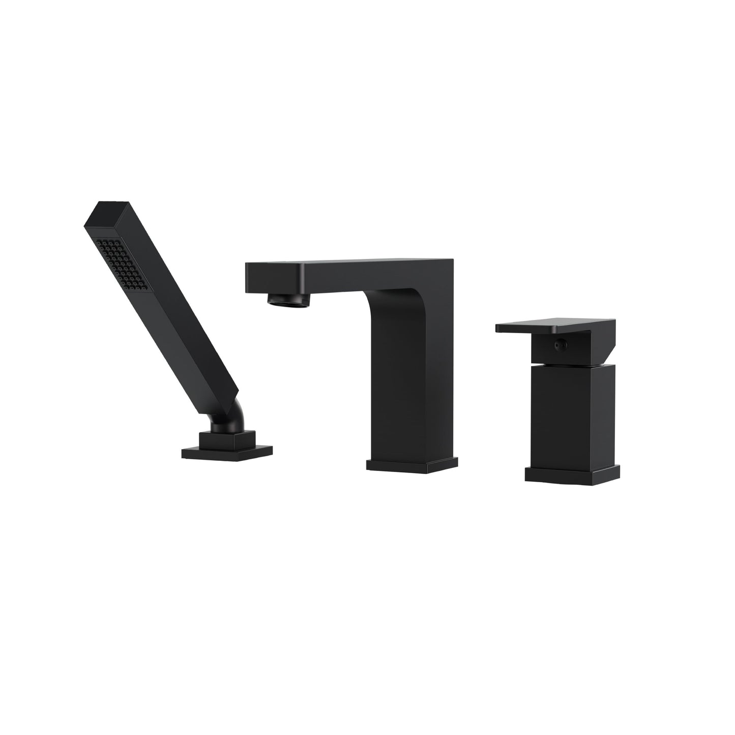 Aquabrass Xpress Madison 3-piece Deckmount Tub Filler with Handshower - 86013