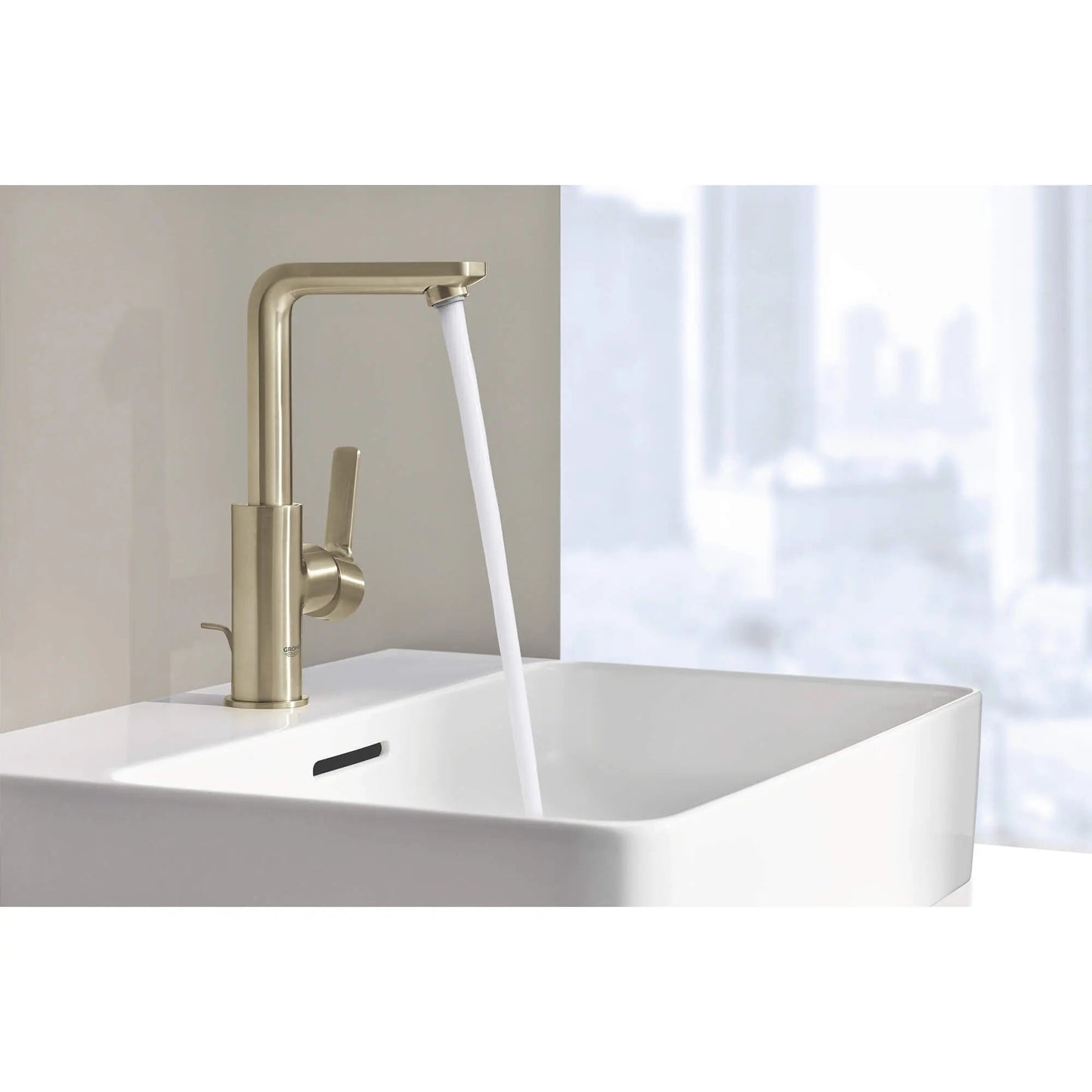 Grohe Lineare Single Hole Single-Handle L-Size Bathroom Faucet 4.5 L/min (1.2 gpm) - 23825