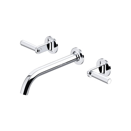 Rohl Modelle Wall Mount Lavatory Faucet Trim With Lever Handle - TMD08W3LM