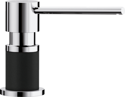 Blanco Lato Soap Dispenser - Chrome/Coal Black