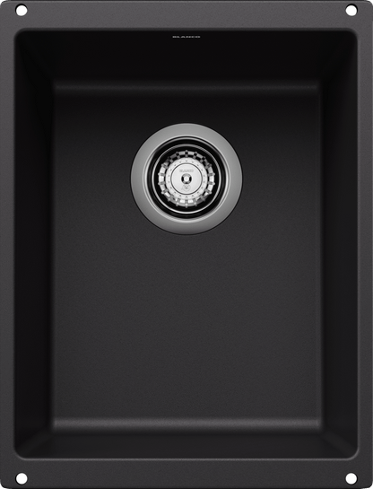 Blanco Precis U Bar Silgranit Undermount Bar Sink - Coal Black
