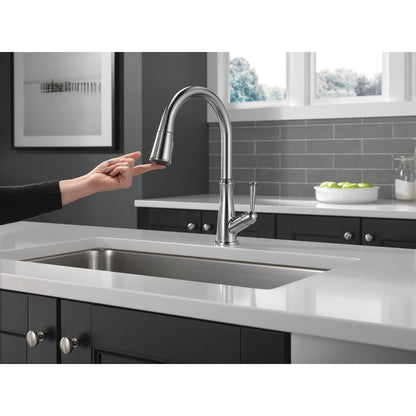 Delta Westville Single Handle Pull-Down Kitchen Faucet - 9110