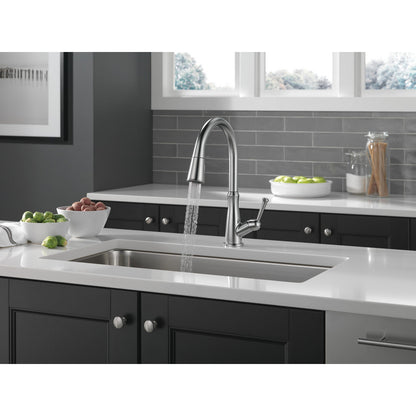 Delta Westville Single Handle Pull-Down Kitchen Faucet - 9110