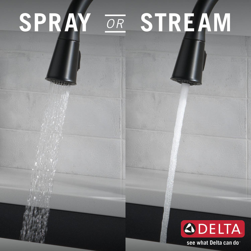 Delta Westville Single Handle Pull-Down Kitchen Faucet - 9110