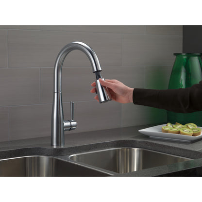 Delta Essa Single Handle Pull-Down Kitchen Faucet - 9113