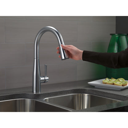 Delta Essa Single Handle Pull-Down Kitchen Faucet - 9113
