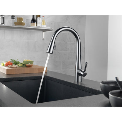 Delta Essa Single Handle Pull-Down Kitchen Faucet - 9113