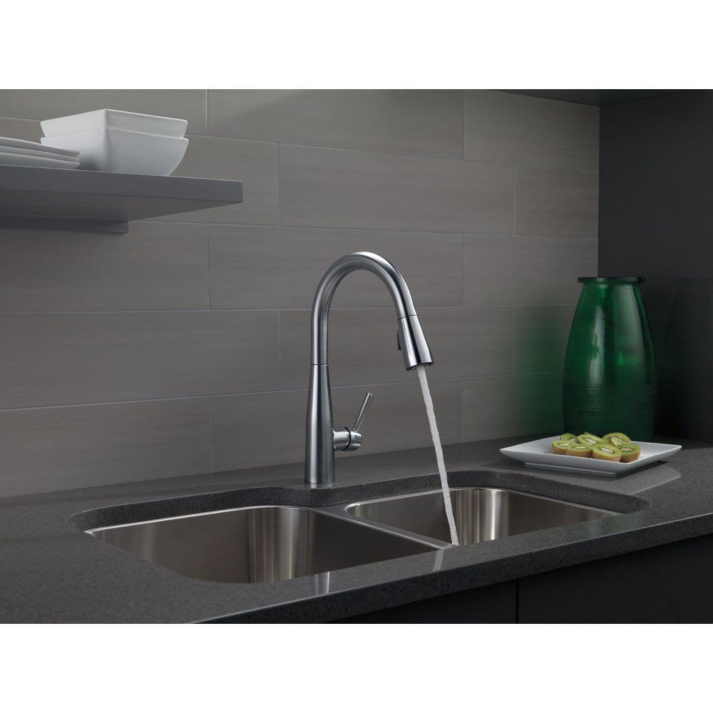 Delta Essa Single Handle Pull-Down Kitchen Faucet - 9113
