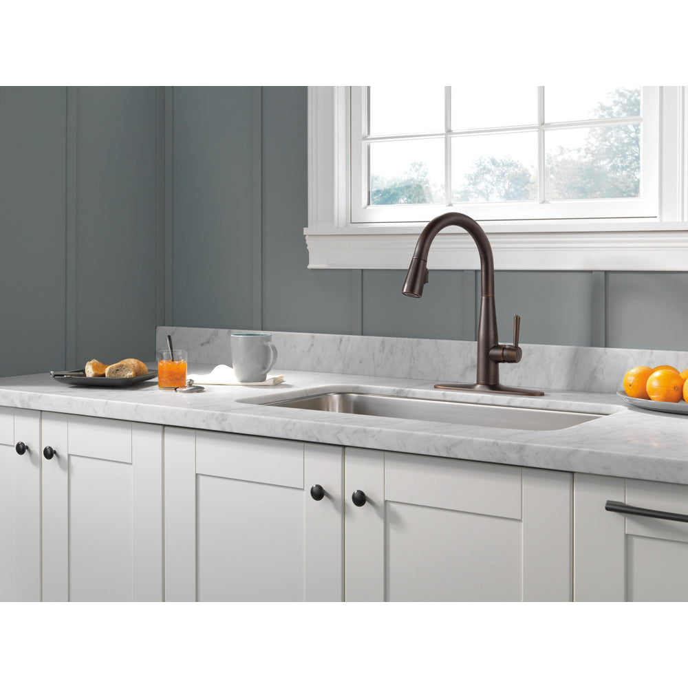 Delta Essa Single Handle Pull-Down Kitchen Faucet - 9113
