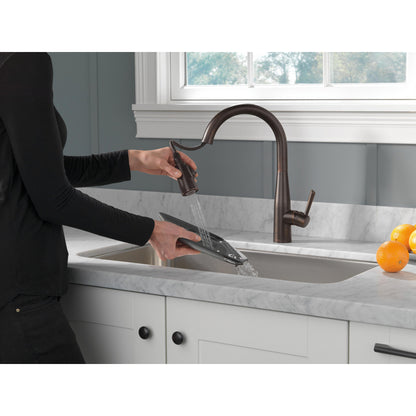 Delta Essa Single Handle Pull-Down Kitchen Faucet - 9113