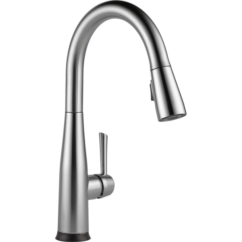 Delta Essa Single Handle Pull-Down Kitchen Faucet with Touch2O Technology - 9113T