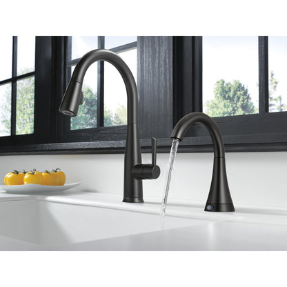 Delta Essa Single Handle Pull-Down Kitchen Faucet with Touch2O Technology - 9113T