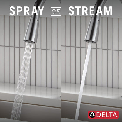 Delta Essa Touch2O Technology Kitchen Faucet with Touchless Technology - 9113TL