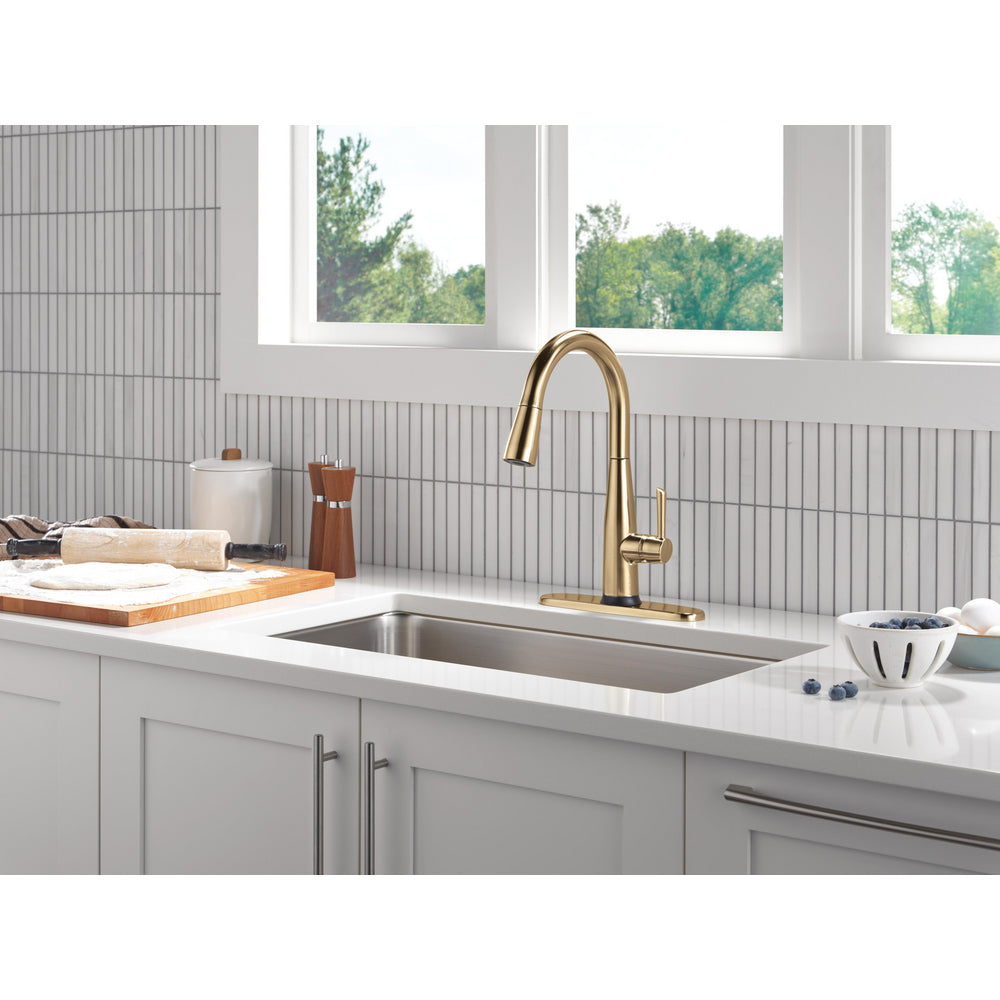 Delta Essa Touch2O Technology Kitchen Faucet with Touchless Technology - 9113TL