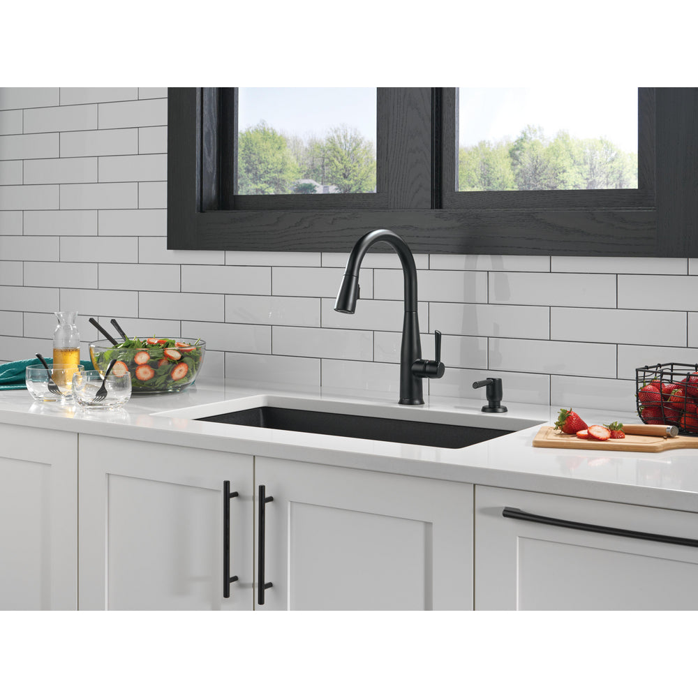 Delta Essa VoiceIQ Single Handle Pull-Down Faucet with Touch2O Technology - 9113TLV