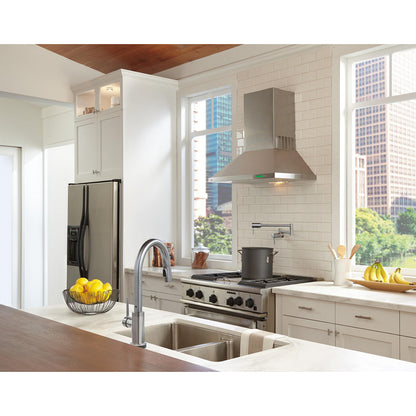 Delta Trinsic Single Handle Pull-Down Kitchen Faucet with Touch2O Technology - 9159T
