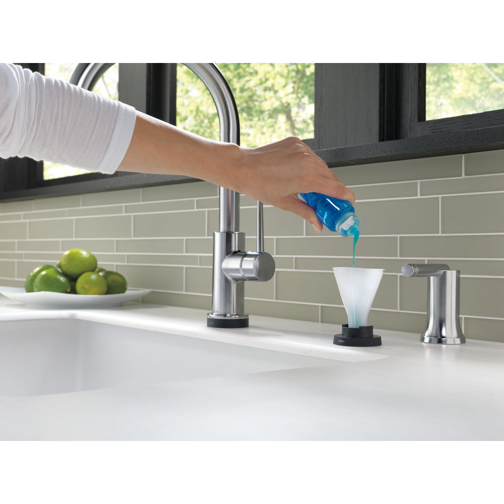 Delta Trinsic Single Handle Pull-Down Kitchen Faucet with Touch2O Technology - 9159T