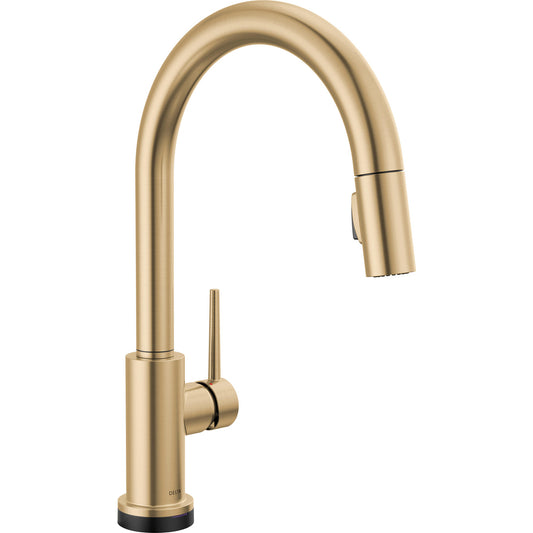 Delta Trinsic Single Handle Pull-Down Kitchen Faucet with Touch2O Technology - 9159T
