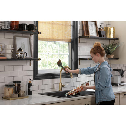 Delta Trinsic Single Handle Pull-Down Kitchen Faucet with Touch2O Technology - 9159T