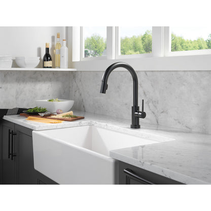 Delta Trinsic Touch2O Technology Kitchen Faucet with Touchless Technology - 9159TL