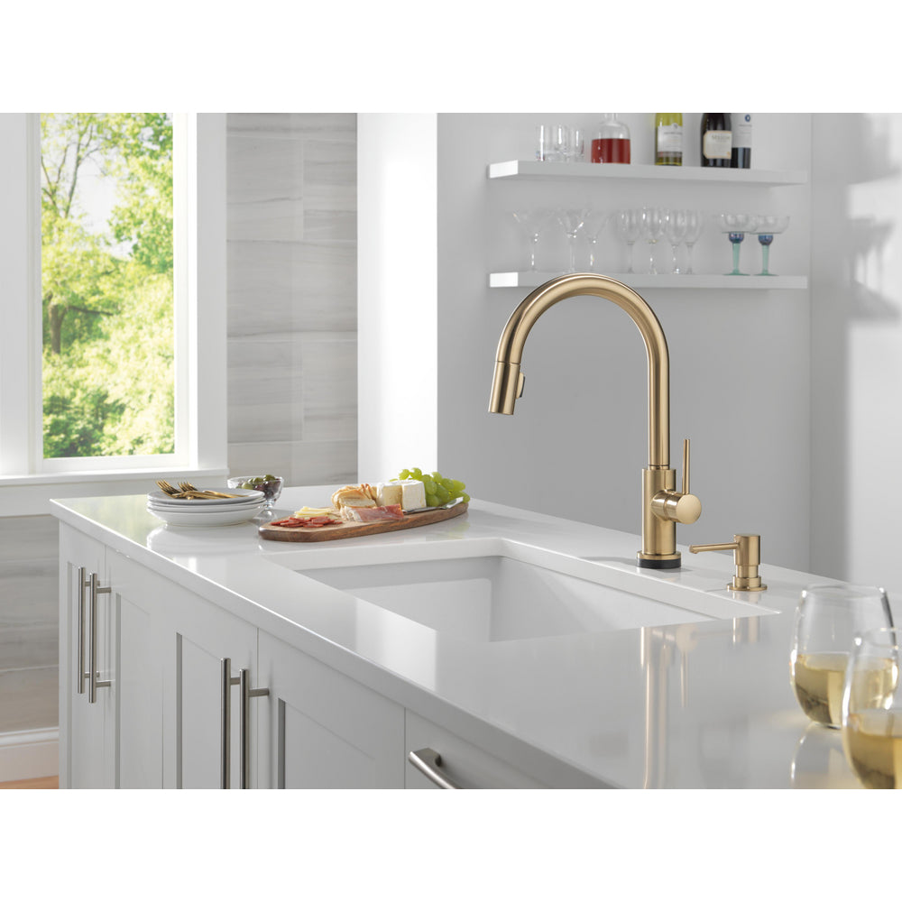 Delta Trinsic Touch2O Technology Kitchen Faucet with Touchless Technology - 9159TL