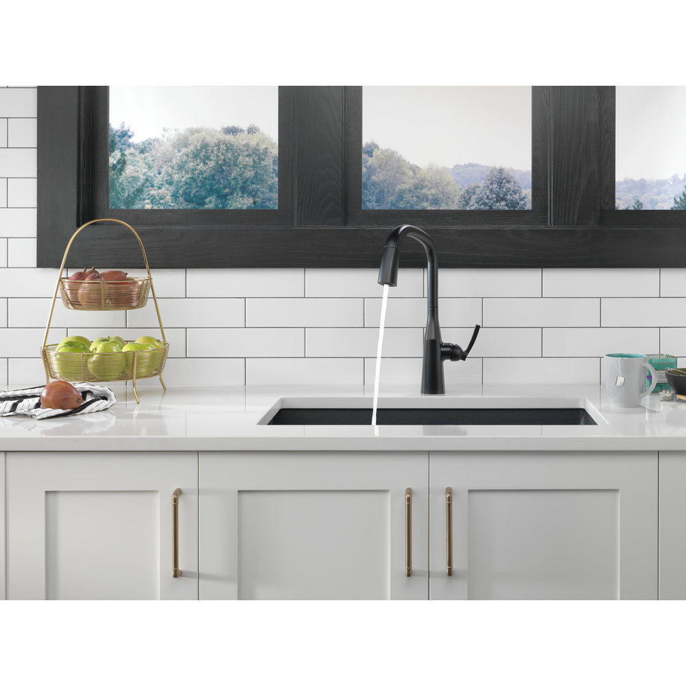 Delta Stryke Single Handle Pull-Down Kitchen Faucet - 9176