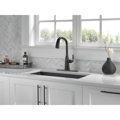 Delta Stryke Single Handle Pull-Down Kitchen Faucet with Touch2O Technology - 9176T