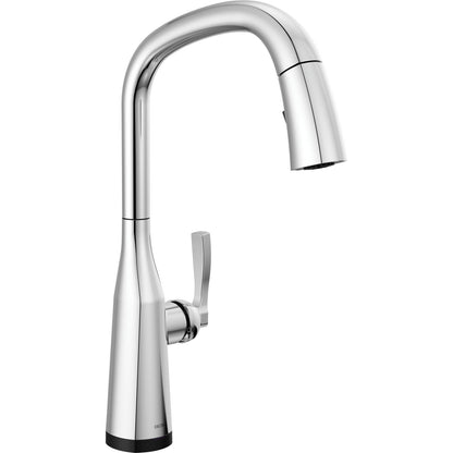 Delta Stryke Single Handle Pull-Down Kitchen Faucet with Touch2O Technology - 9176T