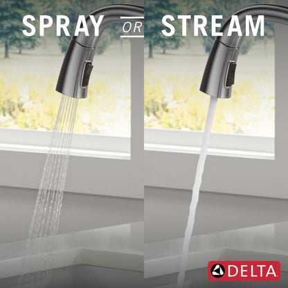 Delta Stryke Touchless Pulldown Bar Faucet - 9176TL