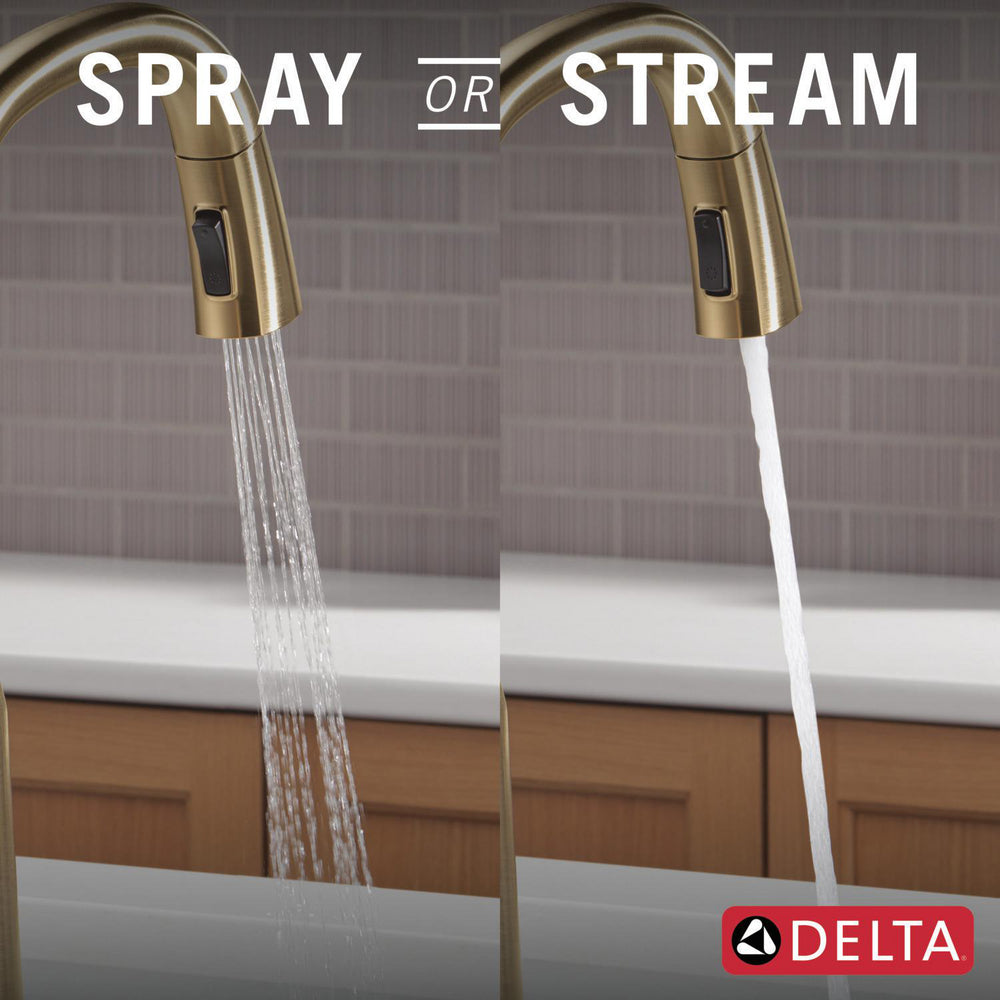 Delta Stryke Touchless Pulldown Bar Faucet - 9176TL