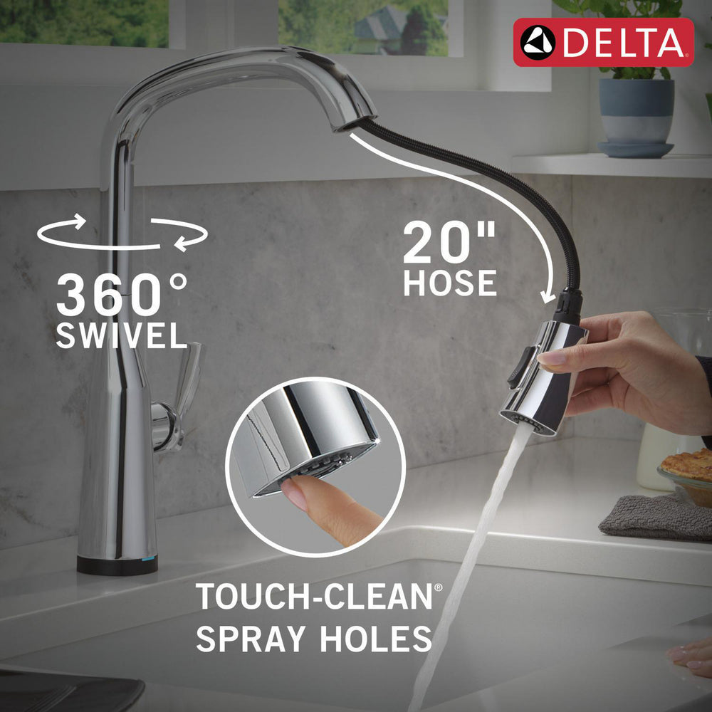Delta Stryke Touchless Pulldown Bar Faucet - 9176TL