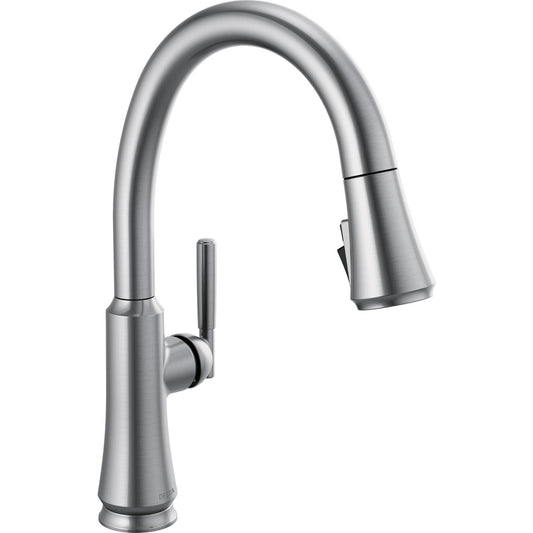 Robinet de cuisine Delta Coranto monotrou à bec rétractable - 9179