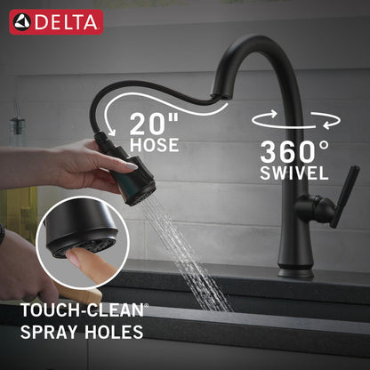 Delta Coranto Single Handle Pull-Down Kitchen Faucet - 9179