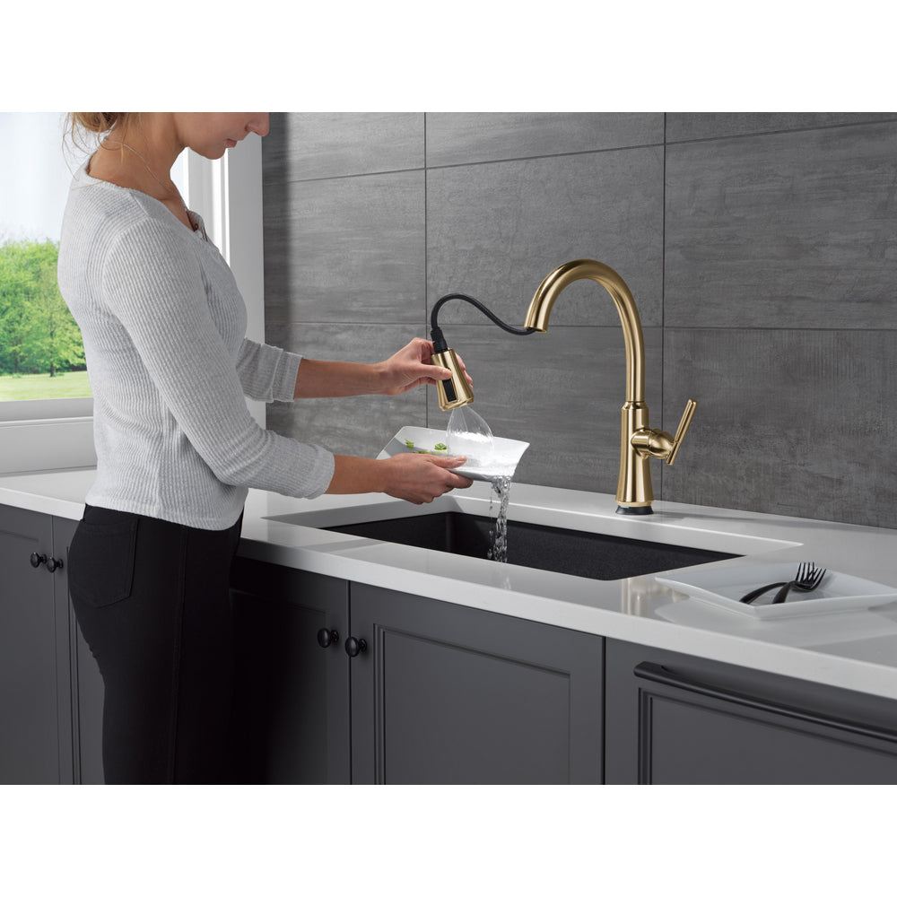 Delta Coranto Touch2O Technology Kitchen Faucet with Touchless Technology - 9179TL