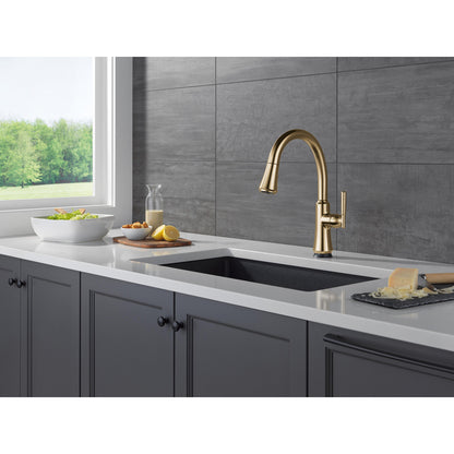 Delta Coranto Touch2O Technology Kitchen Faucet with Touchless Technology - 9179TL
