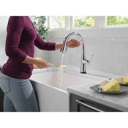 Delta Coranto Touch2O Technology Kitchen Faucet with Touchless Technology - 9179TL