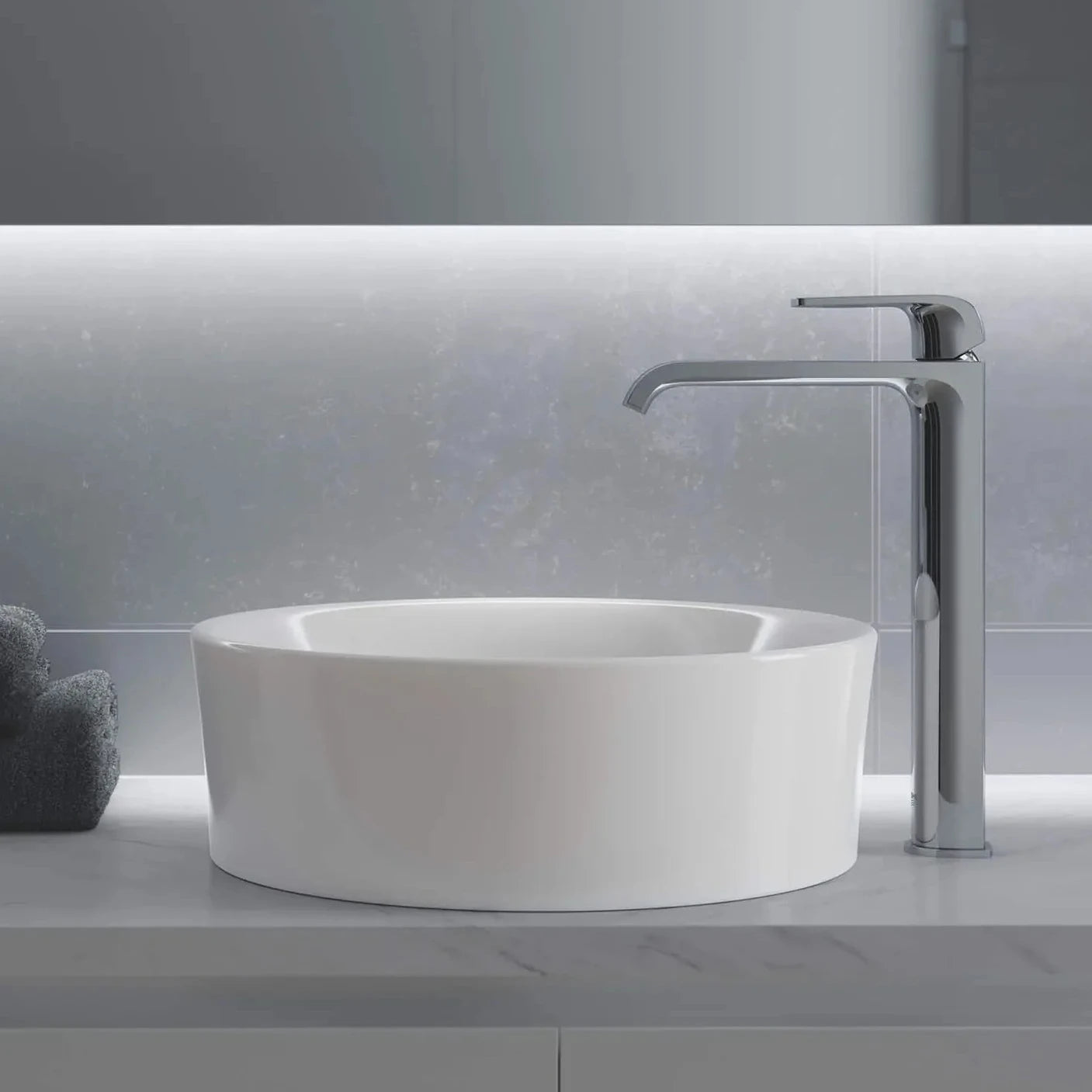 Grohe Defined Single Hole Single-Handle Deck Mount Vessel Sink Faucet 4.5 L/min (1.2 gpm) - 23869
