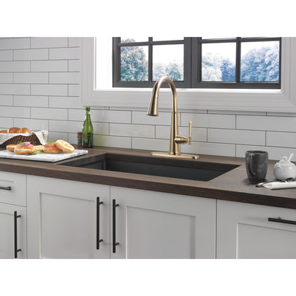 Delta Emmeline Single Handle Pull-Down Kitchen Faucet - 9182