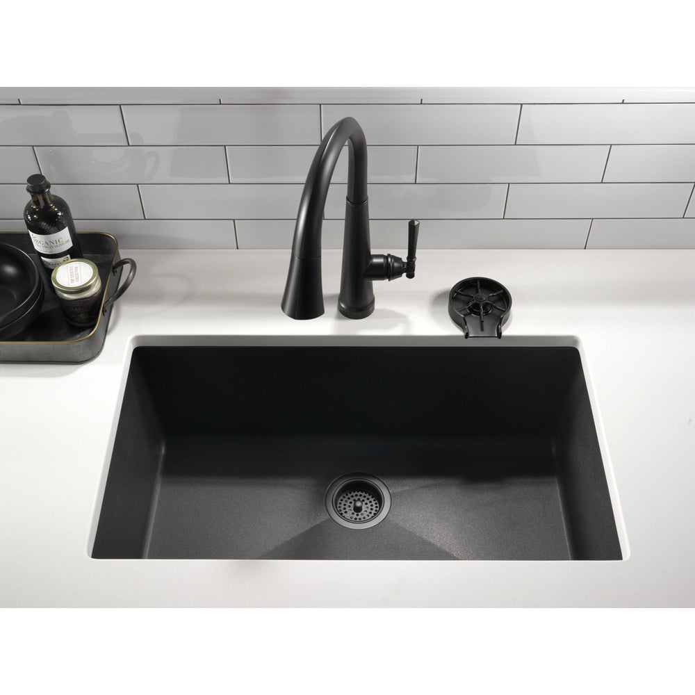 Delta Emmeline Single Handle Pull-Down Kitchen Faucet with Touch2O Technology - 9182T